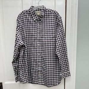 Duluth Trading Company long‎ sleeve button down shirt men's large